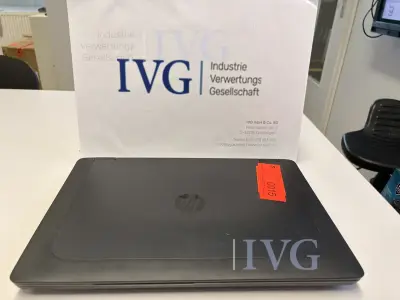 Notebook HP ZBook 15 – kavel bij IVG, Kirchlengern
