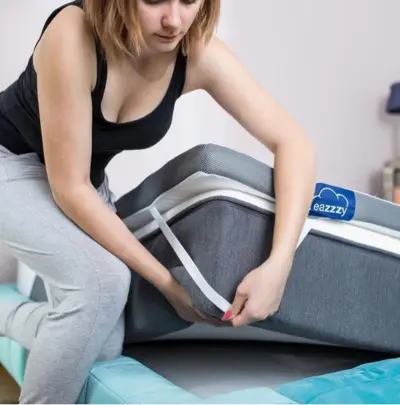 Matras topper 90 x 200 cm Eazzzy – kavel bij Onlineveilingmeester, Zutphen