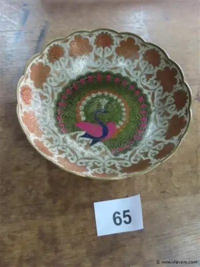 Cloisonne schaal – kavel bij Vlavem