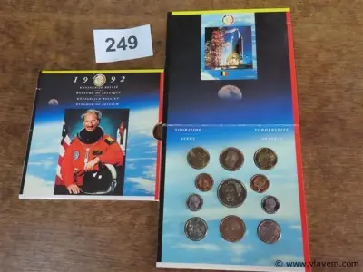 Muntenset 1992 Dirk Frimout – kavel bij Vlavem