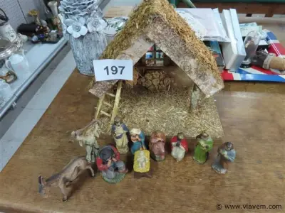 Kerststal – kavel bij Vlavem