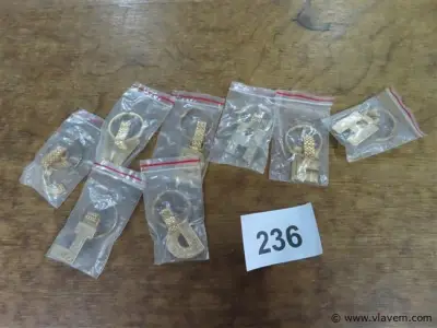 Lot sleutelhangers – kavel bij Vlavem
