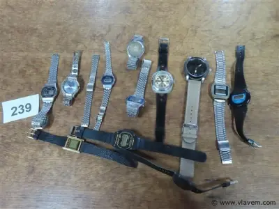 Lot horloges, werking onbekend! – kavel bij Vlavem