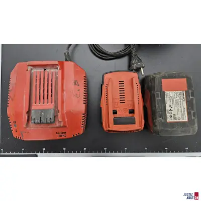 HILTI Ladegerät C4/36-350 mit Zubehör – kavel bij Justiz-Auktion, Untergriesbach (GV-Büro)