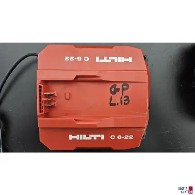HILTI Ladegerät C6-22 – kavel bij Justiz-Auktion, Untergriesbach (GV-Büro)