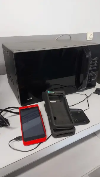 Terminal de paiement IPSYS rouge – kavel bij Auctionline