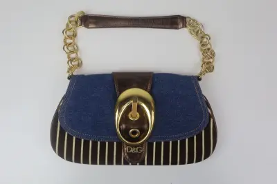 D&G Design Handtas met Kettinghengsel – kavel bij De Kringwinkel, Izegem