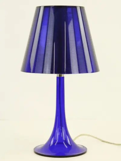 Flos Miss K tafellamp by Philippe Starck - kobaltblauw design – kavel bij De Kringwinkel, Antwerpen