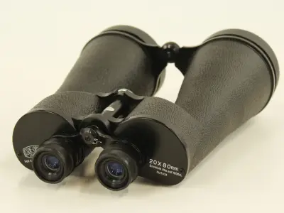 Esde-Optik Stuttgart 20x80 Verrekijker – Fully Coated Optics – Nr. 8103 – Met Originele Draagkoffer – kavel bij De Kringwinkel, Antwerpen
