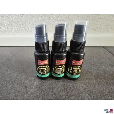 3 Flaschen Ballistol Optik-Reiniger, jeweils 30 ml – kavel bij Justiz-Auktion, Forchheim