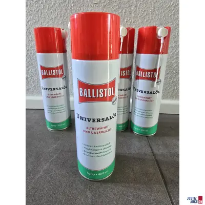 5 x Ballistol Universalöl Spray, je 400 ml – kavel bij Justiz-Auktion, Forchheim