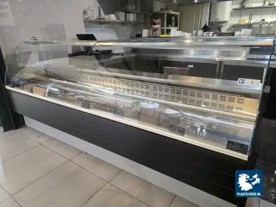1 x Technodom Spa verrijdbare koelvitrine toonbank – kavel bij Plaats Je Bod, Amsterdam