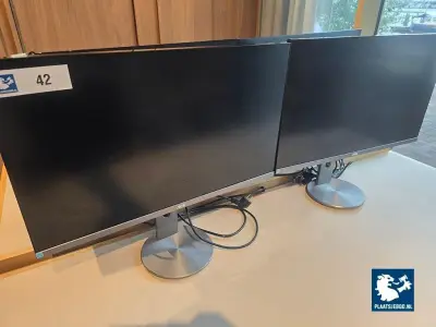 2 x AOC 27 inch computermonitor – kavel bij Plaats Je Bod, Amsterdam