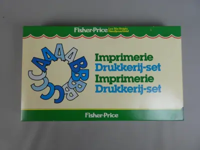 Fisher-Price Drukkerij-set – kavel bij De Kringwinkel, Diest