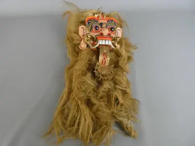 Balinees Rangda-masker – kavel bij De Kringwinkel, Diest