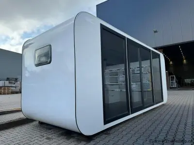 StahlWorks 6M-WIT-B studio tiny house – kavel bij ProVeiling, Barneveld