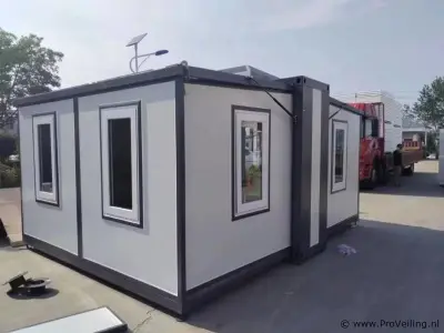 StahlWorks 4M-LEEG Tiny house – kavel bij ProVeiling, Barneveld