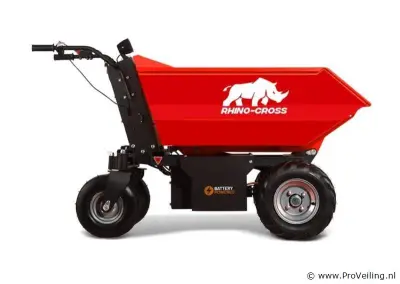Rhino-Cross elektrische dumper EH50 – kavel bij ProVeiling