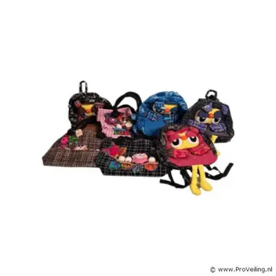 7x tas diverse prints – kavel bij ProVeiling