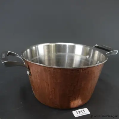 Koperen Pensofal pan uit de luxe Reserve-collectie – kavel bij ProVeiling, Nederland