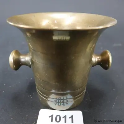 Antieke bronzen vijzel – kavel bij ProVeiling, Nederland