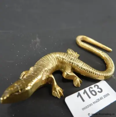 Koper of messing salamander – kavel bij ProVeiling, Nederland