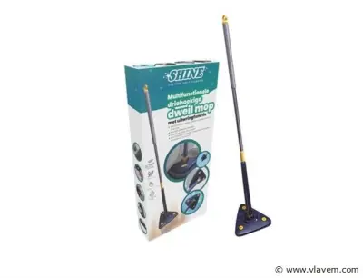 SHINE - Driehoekige Dweil/Mop – kavel bij Vlavem