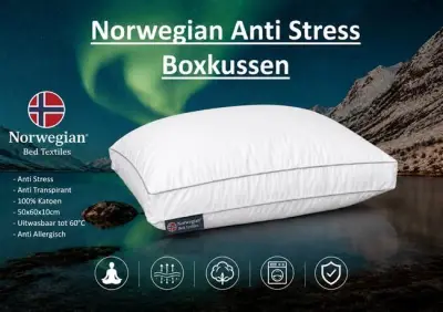 Norwegian Anti-Stress Boxkussen – kavel bij Vlavem