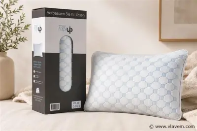 2x Pillow Up Traagschuimkussen - 40x60cm – kavel bij Vlavem