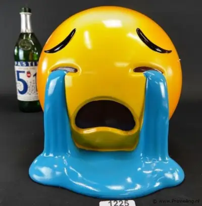 Grote emoticon – kavel bij ProVeiling, Nederland