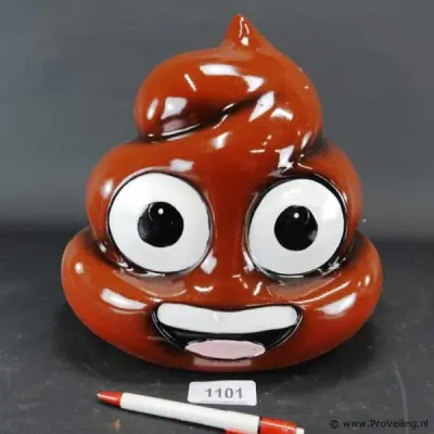 Grote emoticon – kavel bij ProVeiling, Nederland