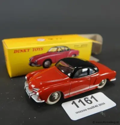 Dinky Toys Volkswagen Karmann Ghia Coupé (model 24M). In originele doos. Atlas – kavel bij ProVeiling, Nederland