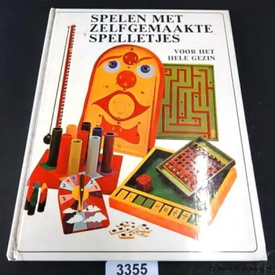 Spelen met zelfgemaakte spelletjes – kavel bij ProVeiling