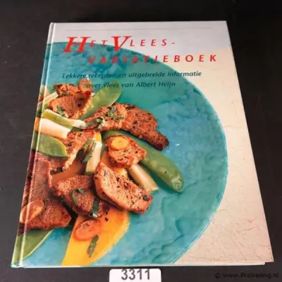 Het vleesvariatie boek – kavel bij ProVeiling