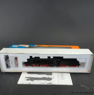 Roco duitse stoomlocomotief met tender van het merk Roco BR 18 van de DB – kavel bij ProVeiling, Nederland