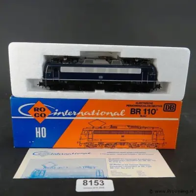 Roco locomotief van de Baureihe 110 van de Deutsche Bundesbahn (DB) – kavel bij ProVeiling, Nederland