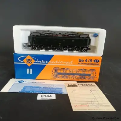 Roco locomotief van de Zwitserse spoorwegen (SBB), type Be 4/6 – kavel bij ProVeiling, Nederland