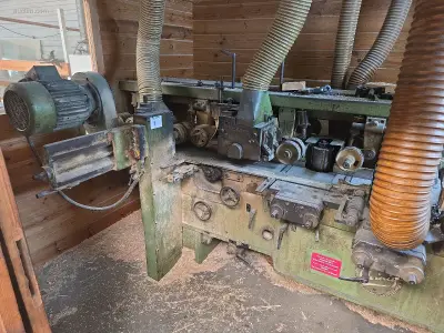 4-zijdige schaaf en freesmachine Weinig U 22 N – kavel bij Auctim, Manage