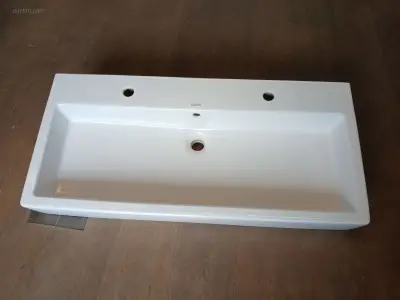 spoelbak met 2 kraangaten Duravit – kavel bij Auctim, Waregem