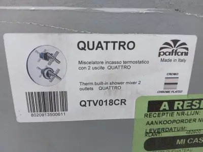 inbouwkraan Paffoni Quatro – kavel bij Auctim, Waregem
