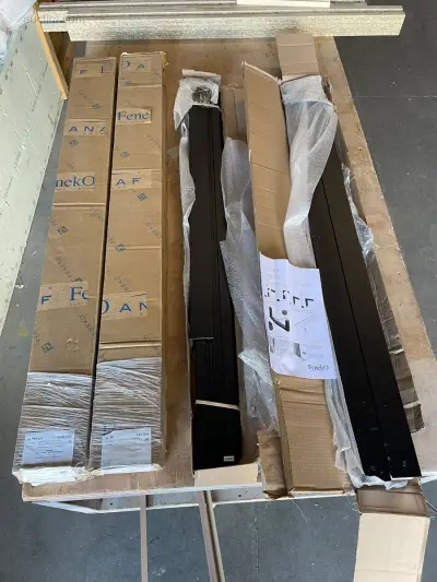 (4x) Plisse mugenramen feneko – kavel bij Auctim, Waregem