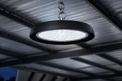 10 x LED Highbay UFO – 100W – 6400K Koud Wit – IP65 – AGORA-100 – kavel bij ProVeiling