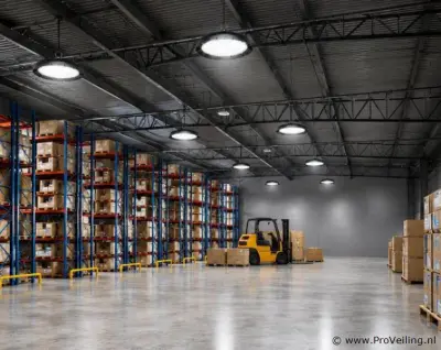 5 x LED Highbay UFO – 150W – 6400K Koud Wit – IP65 – AGORA-150 – kavel bij ProVeiling