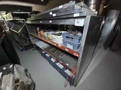RVS kast – kavel bij Auctim, Tournai