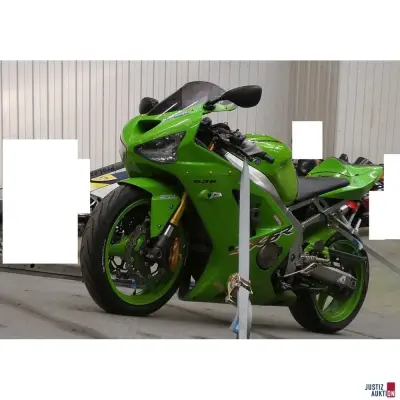 Motorrad Kawasaki Ninja – kavel bij Justiz-Auktion, Chemnitz