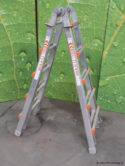 Wakü Telescopische ladder 102 – kavel bij ProVeiling, Waddinxveen