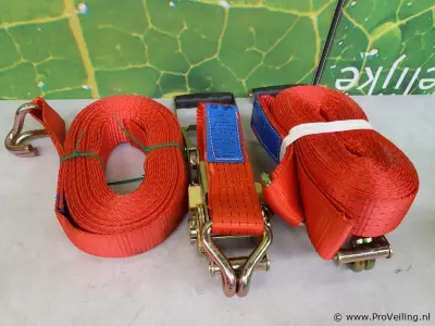 Safe4cargo Spanband met ratel - 2 stuks – kavel bij ProVeiling, Waddinxveen