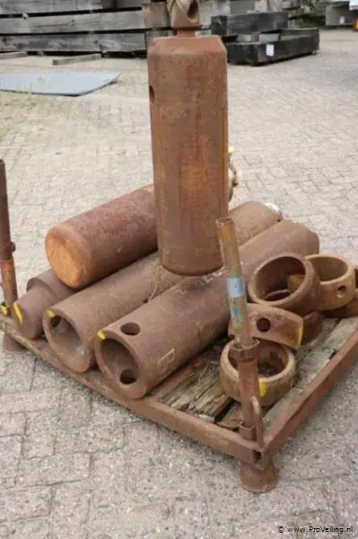 Valblokken incl. bok - 5 stuks – kavel bij ProVeiling, Waddinxveen