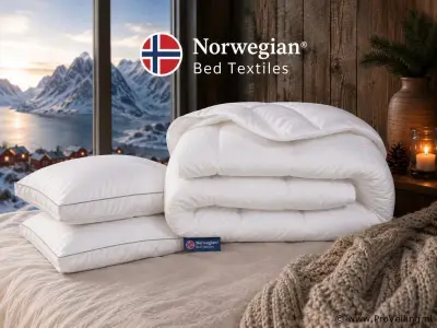 Norwegian Set - 2x Boxkussen + 1x Dekbed 240x200cm – kavel bij ProVeiling