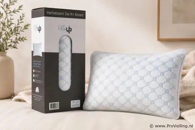 2x Pillow Up Traagschuimkussen - 40x60cm – kavel bij ProVeiling